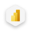 Power BI logo